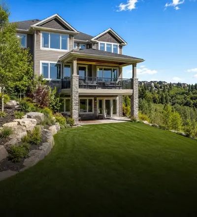 Calgary walkout basement homes