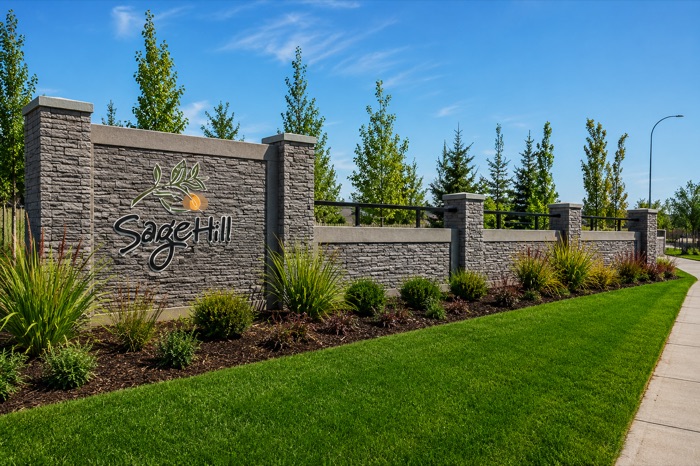 Sage Hill modern homes in northwest Calgary
