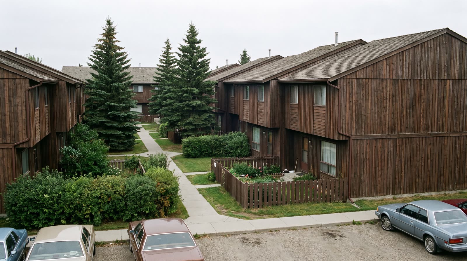 1980s Calgary townhouse complex