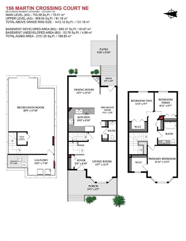 156 Martin Crossing Court NE, Calgary — photo 3 of 45