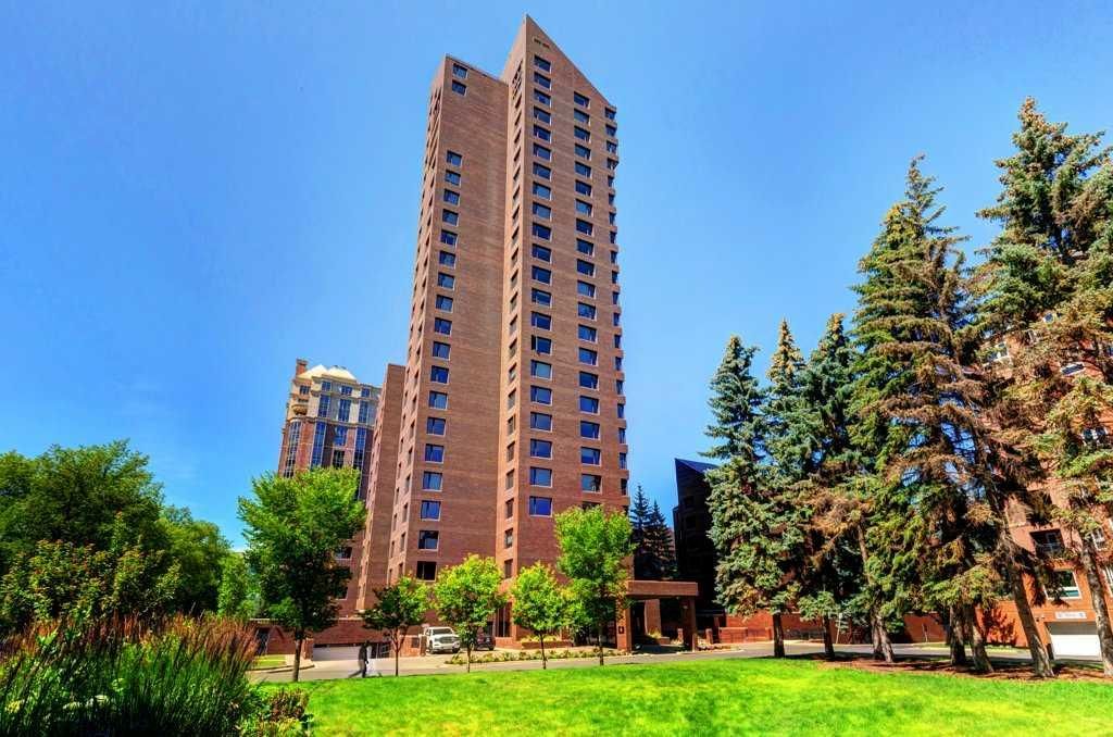 1102D, 500 Eau Claire Avenue SW, Calgary — main listing photo