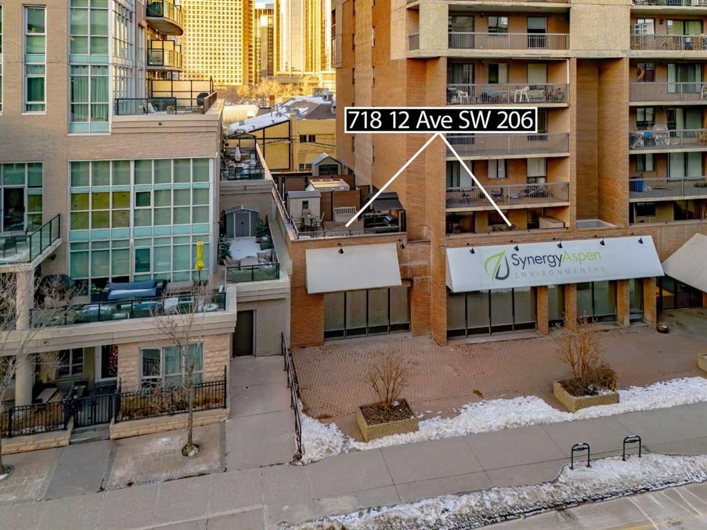 206, 718 12 Avenue SW, Calgary — main listing photo