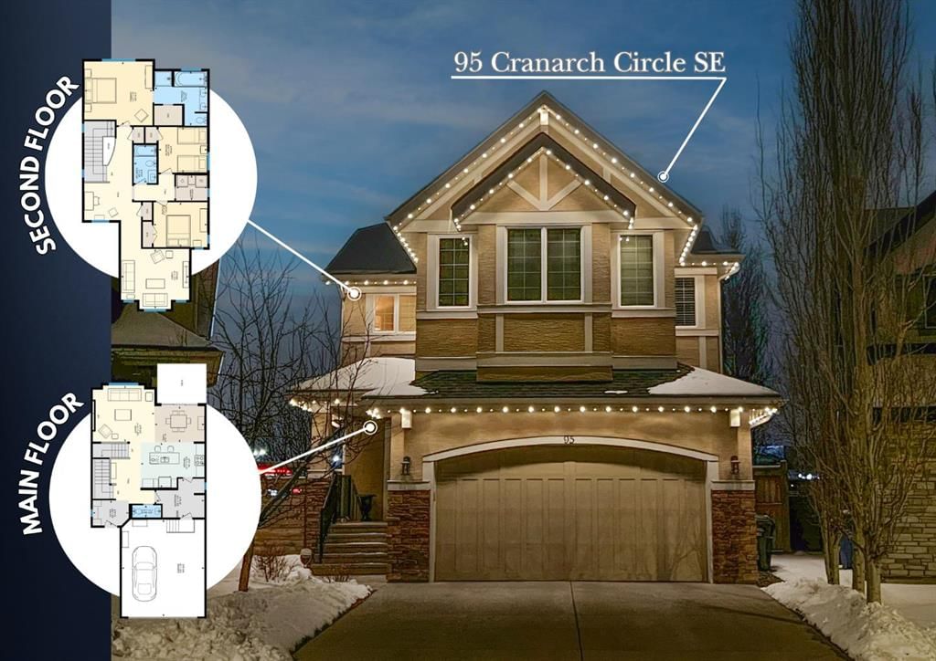 95 Cranarch Circle SE, Calgary — main listing photo