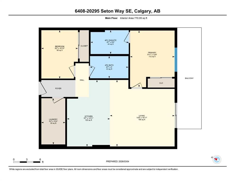 6408, 20295 Seton Way SE, Calgary — photo 3 of 30