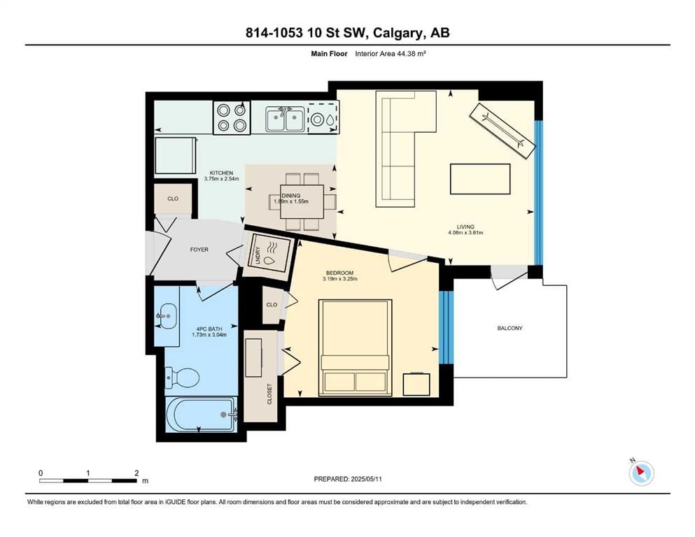 814, 1053 10 Street SW, Calgary — photo 4 of 45