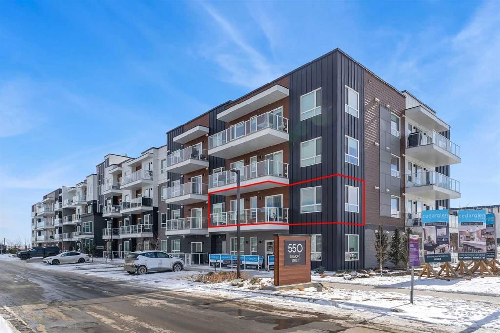 4204, 550 Belmont Street SW, Calgary — main listing photo