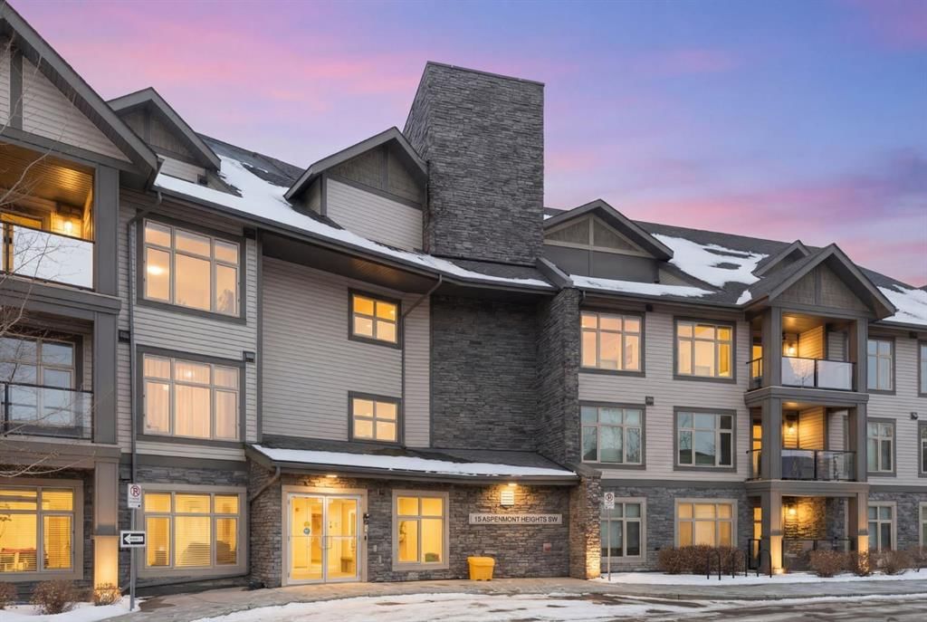 227, 15 Aspenmont Heights SW, Calgary — main listing photo