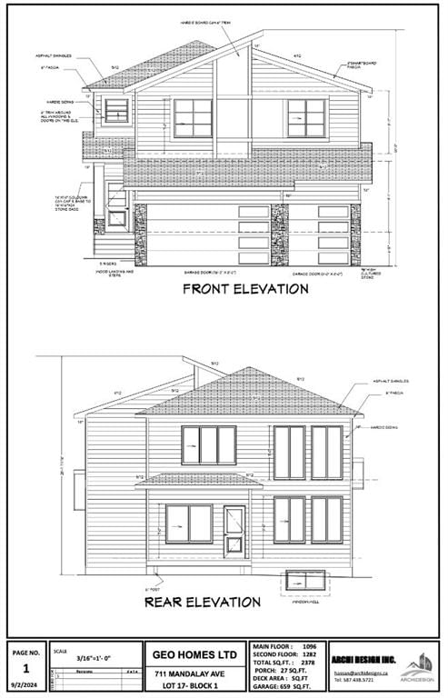 711 Mandalay Avenue, Carstairs — main listing photo