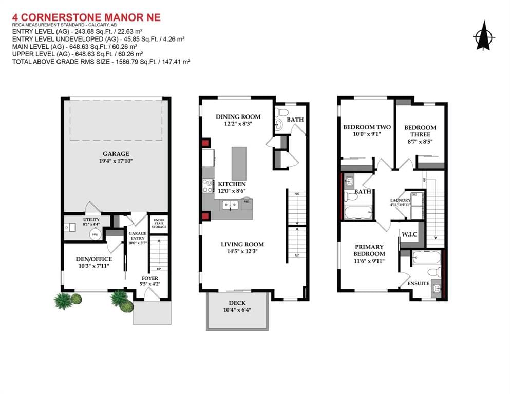 4 Cornerstone Manor NE, Calgary — photo 2 of 41