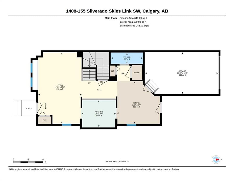 1408, 155 Silverado Skies Link SW, Calgary — photo 2 of 30