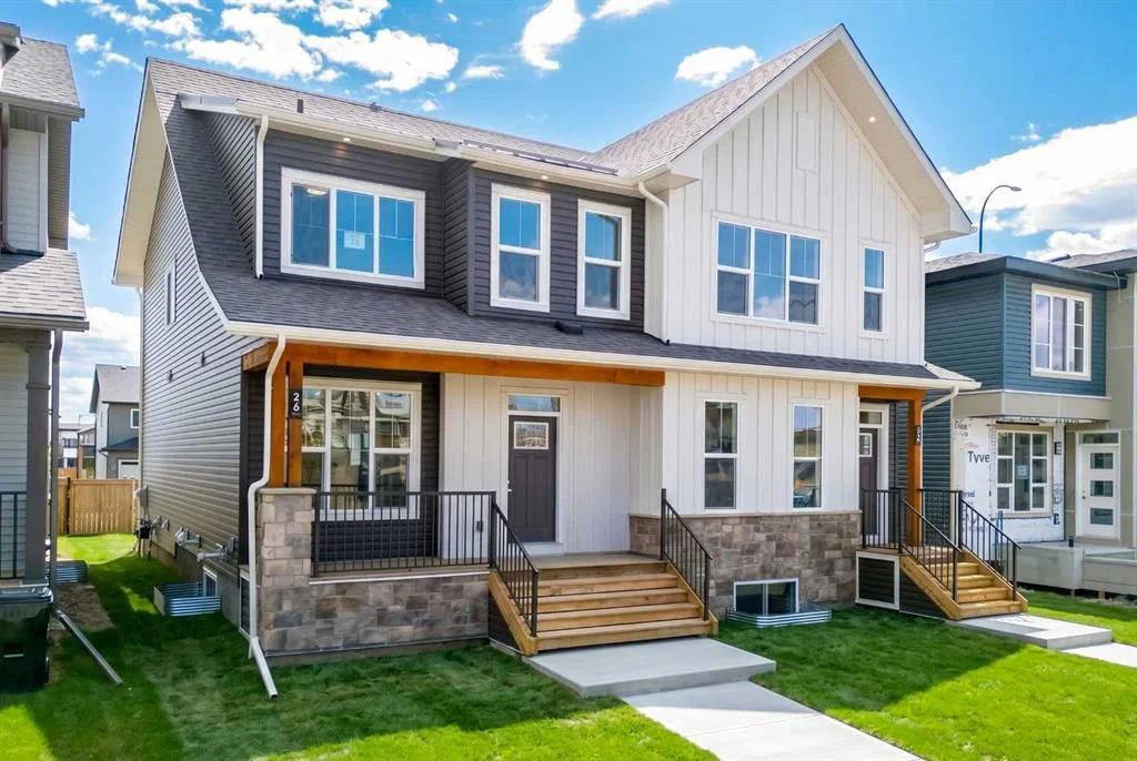 26 Starling Boulevard NW, Calgary — recently sold semi-detached home
