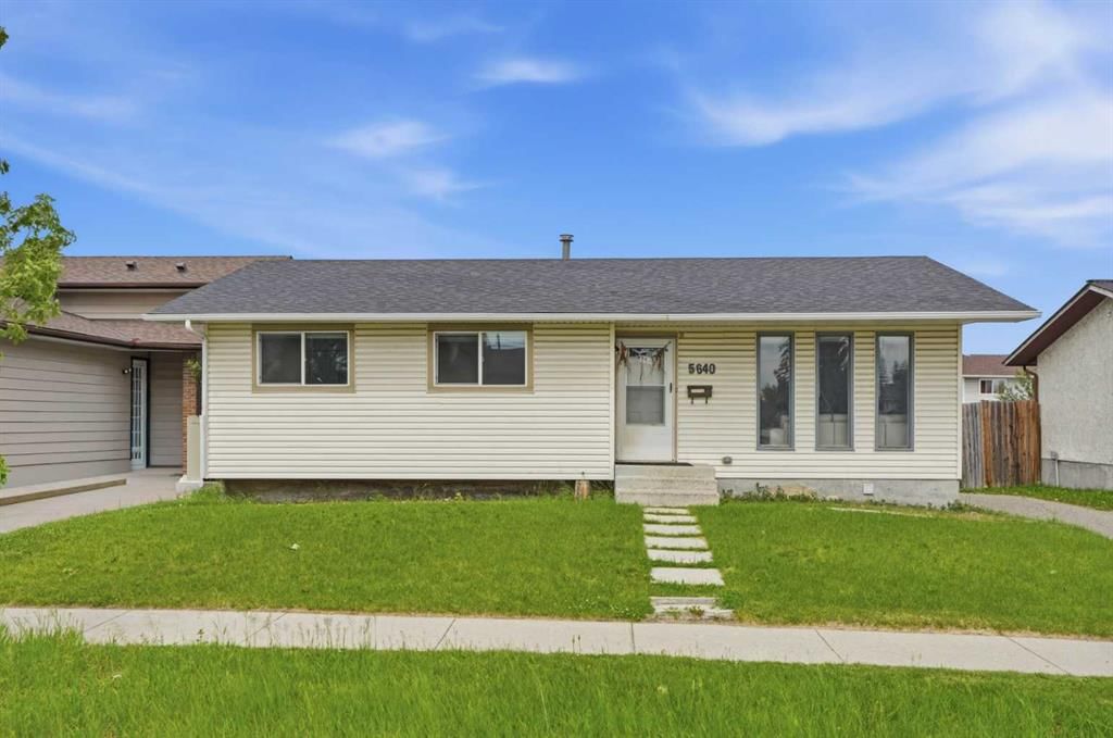 5640 Temple Drive NE, Calgary — main listing photo
