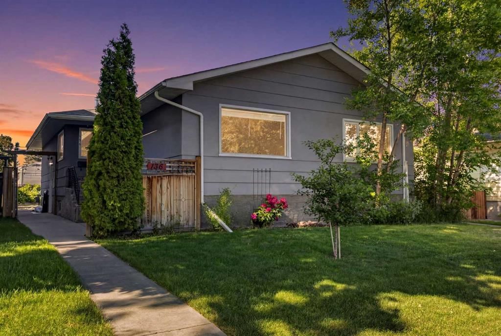 136 41 Avenue NW, Calgary — recently sold semi-detached home