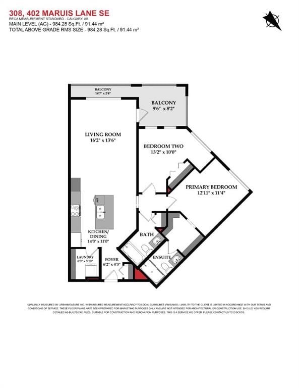 308, 402 Marquis Lane SE, Calgary — photo 4 of 50