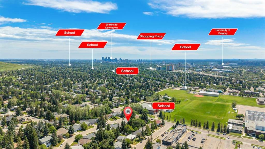 3415 Benton Drive NW, Calgary — main listing photo