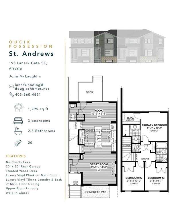 195 Lanark Gate SE, Airdrie — photo 3 of 20