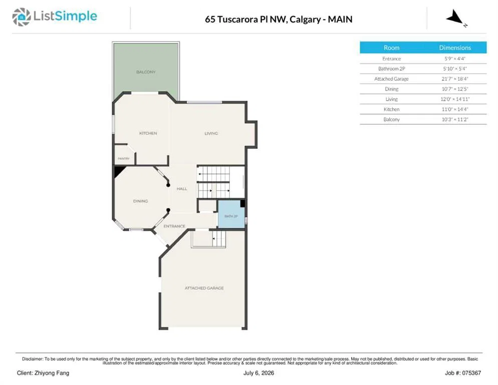 65 Tuscarora Place NW, Calgary — photo 4 of 50