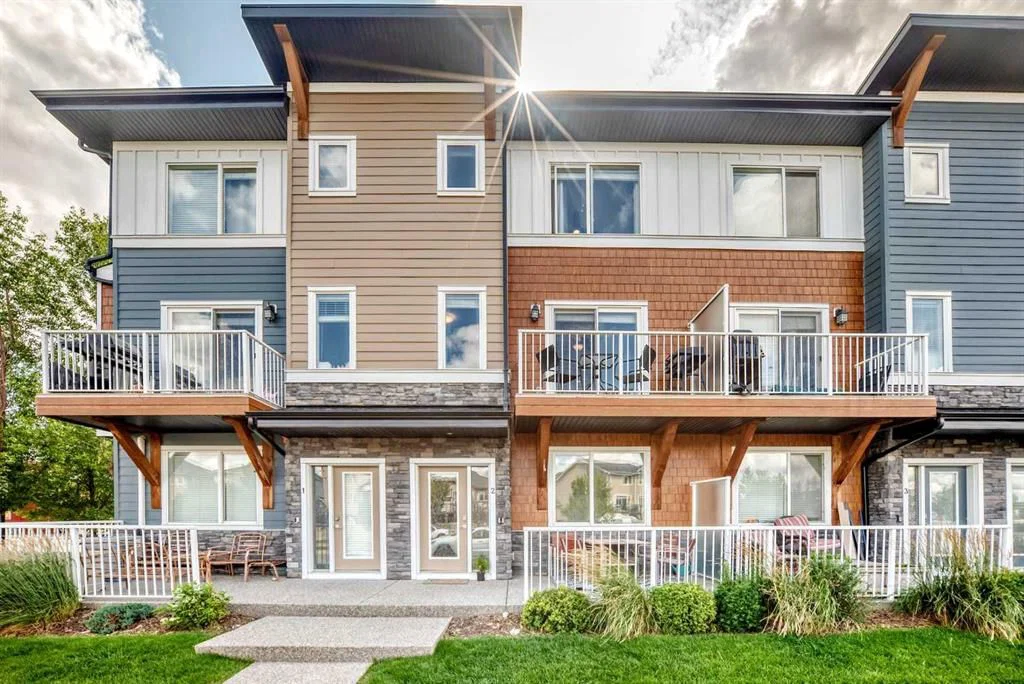 2, 111 Rainbow Falls Gate, Chestermere — townhome for sale