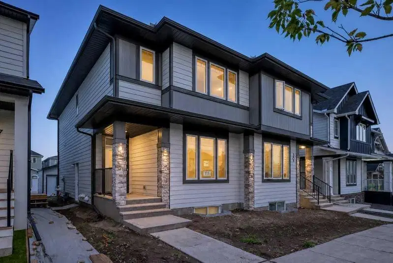 113 Veranda Boulevard SW, Calgary — recently sold semi-detached home