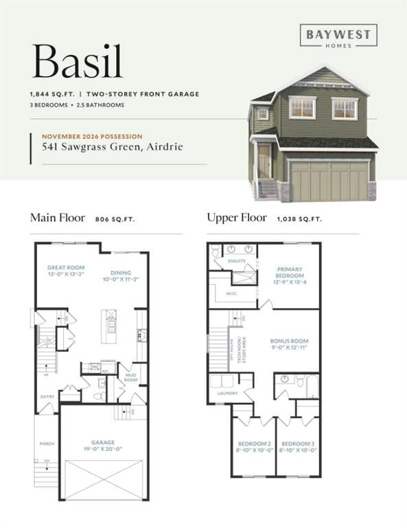 541 Sawgrass Green NW, Airdrie — photo 2 of 30