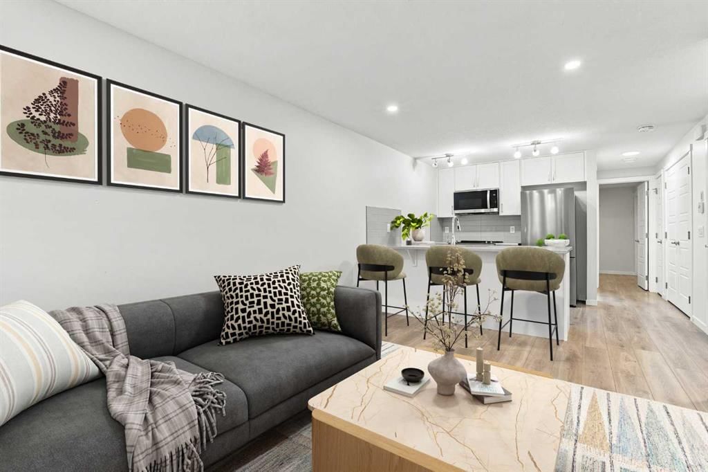 408, 338 Seton Circle SE, Calgary — main listing photo