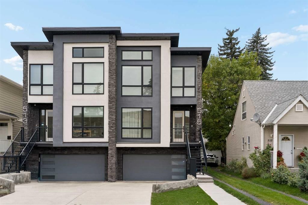515 18 Street NW, Calgary — semi detached (half duplex) for sale