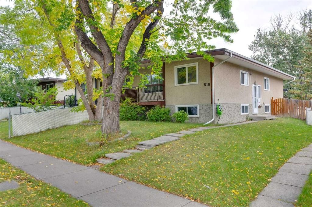 518 72 Avenue NW, Calgary — recently sold semi-detached home