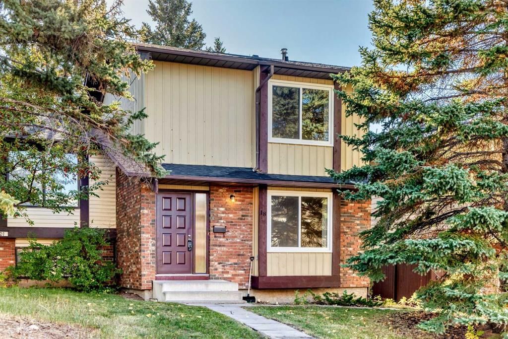 18 Dalhousie Crescent NW, Calgary — semi-detached home for sale
