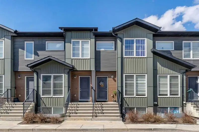 124, 31 Red Embers Parade NE, Calgary — recently sold townhome