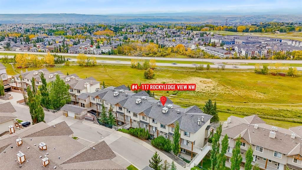 4, 117 Rockyledge View NW, Calgary — townhome for sale