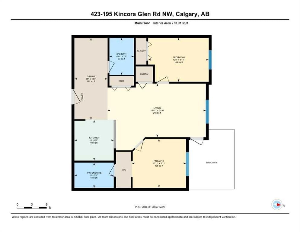 423, 195 Kincora Glen Road NW, Calgary — photo 4 of 34