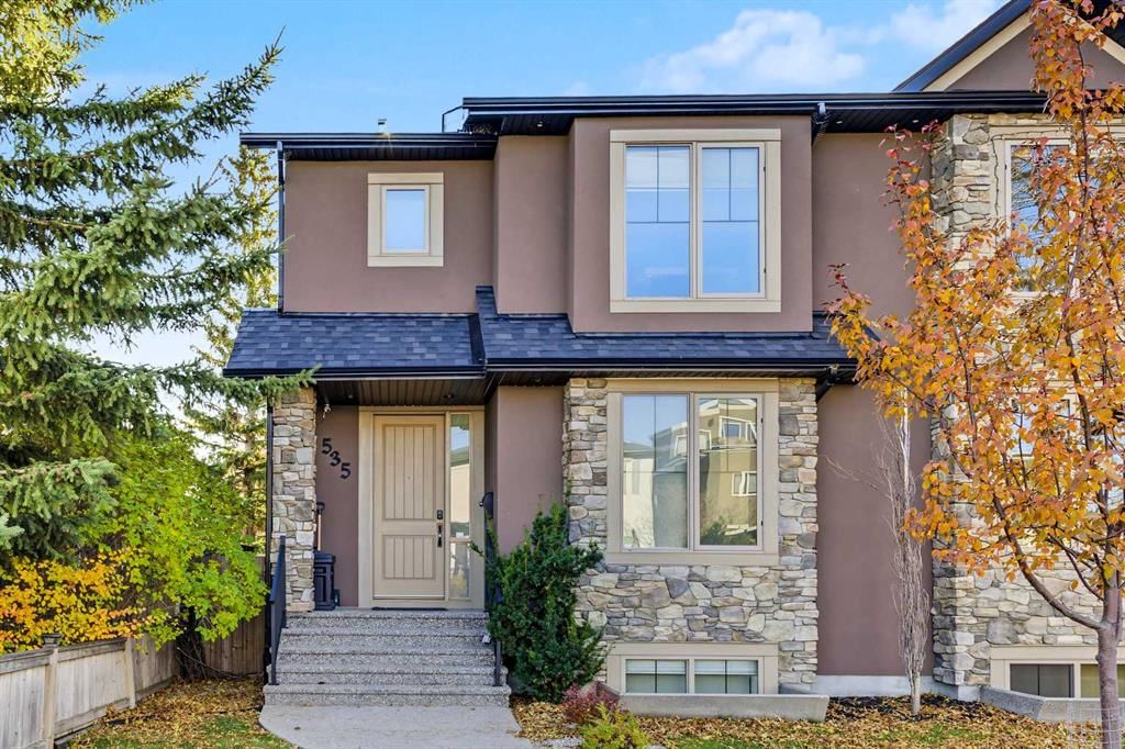 535 21 Avenue NW, Calgary — semi detached (half duplex) for sale